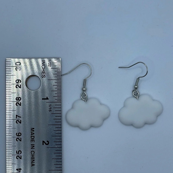 3 for $20 Fun Cloud Dangle Earrings “You Pick 3” - Picture 3 of 8